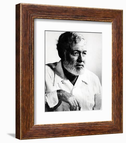 Ernest Hemingway-null-Framed Photo