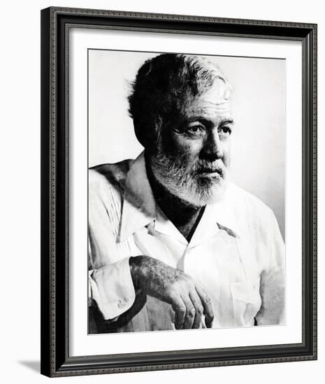 Ernest Hemingway-null-Framed Photo