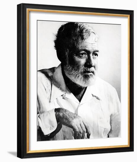 Ernest Hemingway-null-Framed Photo