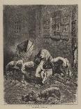 The Horrors of War, on the Road to Beaugency-Ernest Henry Griset-Giclee Print
