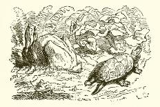 The Hare and the Tortoise-Ernest Henry Griset-Giclee Print