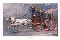 Fire Engine-Ernest Ibbetson-Giclee Print