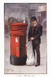 Postman - Clearing Box-Ernest Ibbetson-Giclee Print