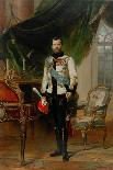 Portrait of Emperor Nicholas II (1868-191), 1896-Ernest Karlovich Liphart-Premier Image Canvas