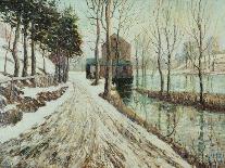 Shack on the Bay-Ernest Lawson-Giclee Print