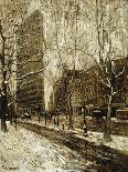 The Flatiron Building, New York, 1903-1905-Ernest Lawson-Framed Giclee Print