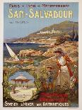 San-Salvadour Poster-Ernest Louis Lessieux-Framed Premier Image Canvas