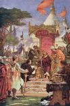 Esther Denouncing Haman to King Ahasuerus, 1888-Ernest Normand-Laminated Giclee Print