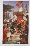 Esther Denouncing Haman to King Ahasuerus, 1888-Ernest Normand-Framed Giclee Print