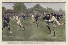 Rugby Try Scored 1897-Ernest Prater-Photographic Print