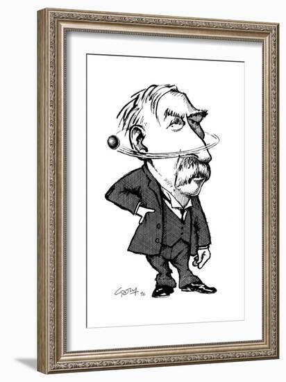 Ernest Rutherford, Caricature-Gary Gastrolab-Framed Giclee Print