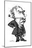 Ernest Rutherford, Caricature-Gary Gastrolab-Mounted Giclee Print