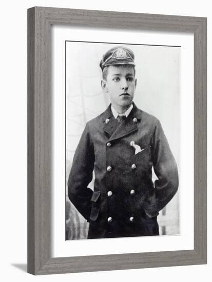 Ernest Shackleton, Aged 16, Wearing His White Star Line Uniform, 1890-English Photographer-Framed Giclee Print