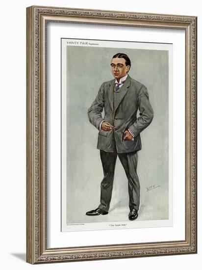 Ernest Shackleton-null-Framed Art Print