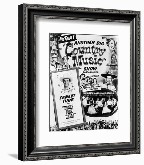 Ernest Tubb-null-Framed Photo