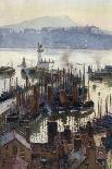 Scarborough Harbour-Ernest W Haslehust-Art Print