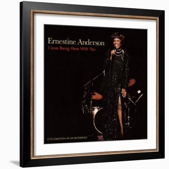 Ernestine Anderson, I Love Being Here With You-null-Framed Art Print