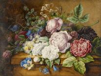 Flowers on a Ledge, 1814-Ernestine Panckoucke-Giclee Print