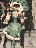 Carnival Party 1906-Ernst Heilemann-Framed Art Print