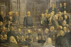 Bismarcks Letzte Reichstagsrede Am 6 Februar 1888-Ernst Henseler-Framed Giclee Print