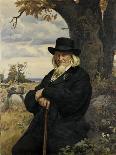 Portrait of the Poet Heinrich August Hoffmann Von Fallersleben, 1898-Ernst Henseler-Giclee Print