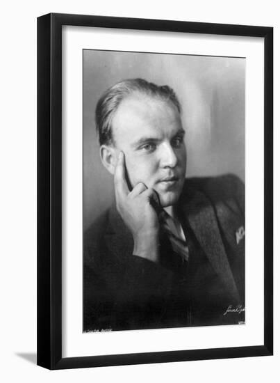 Ernst Krenek, Austrian Composer, 20th Century-null-Framed Photographic Print