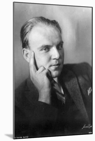 Ernst Krenek, Austrian Composer, 20th Century-null-Mounted Photographic Print