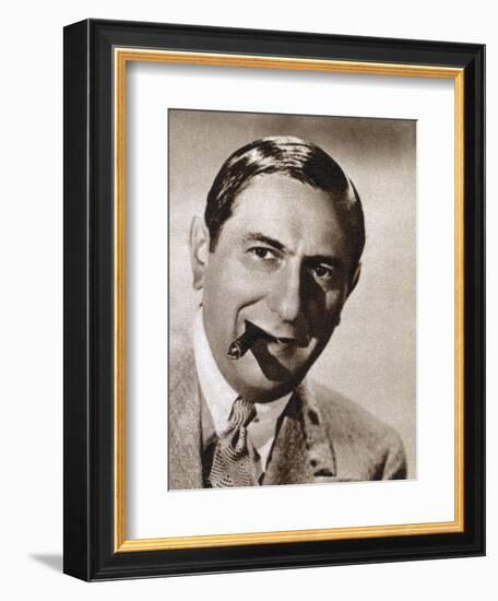 Ernst Lubitsch, German-Born Jewish Film Director, 1933-null-Framed Giclee Print