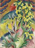 Meadows in Bloom, 1920 (Oil on Canvas)-Ernst Ludwig Kirchner-Giclee Print