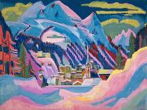 Davos in Winter, 1923-Ernst Ludwig Kirchner-Giclee Print