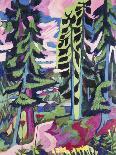 Meadows in Bloom, 1920 (Oil on Canvas)-Ernst Ludwig Kirchner-Giclee Print