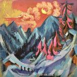 Wild Mountain (Mountain Forest; Summer Forest)-Ernst Ludwig Kirchner-Giclee Print