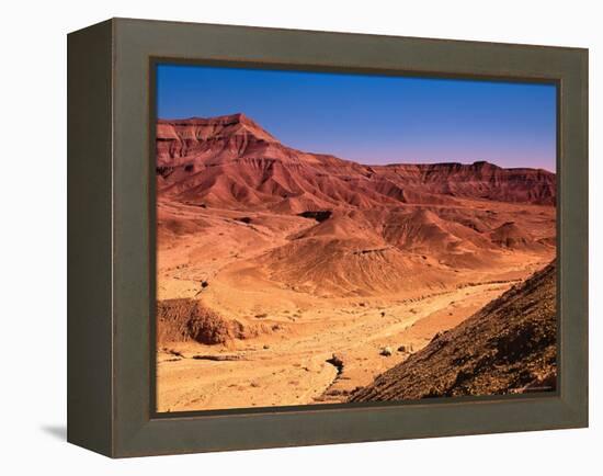 Eroded Badlands, AZ-Gary Conner-Framed Premier Image Canvas