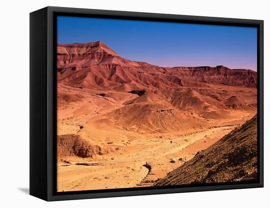 Eroded Badlands, AZ-Gary Conner-Framed Premier Image Canvas