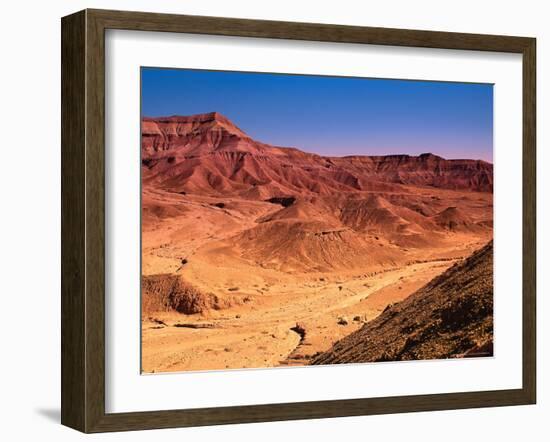 Eroded Badlands, AZ-Gary Conner-Framed Photographic Print