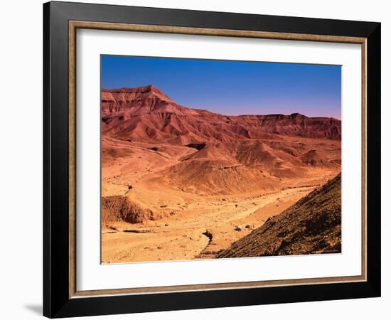 Eroded Badlands, AZ-Gary Conner-Framed Photographic Print