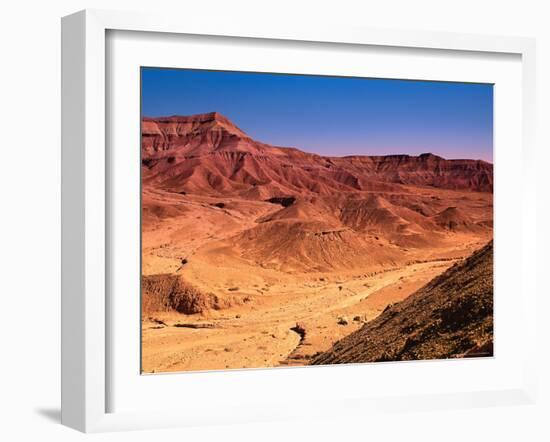 Eroded Badlands, AZ-Gary Conner-Framed Photographic Print