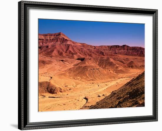 Eroded Badlands, AZ-Gary Conner-Framed Photographic Print