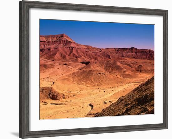 Eroded Badlands, AZ-Gary Conner-Framed Photographic Print