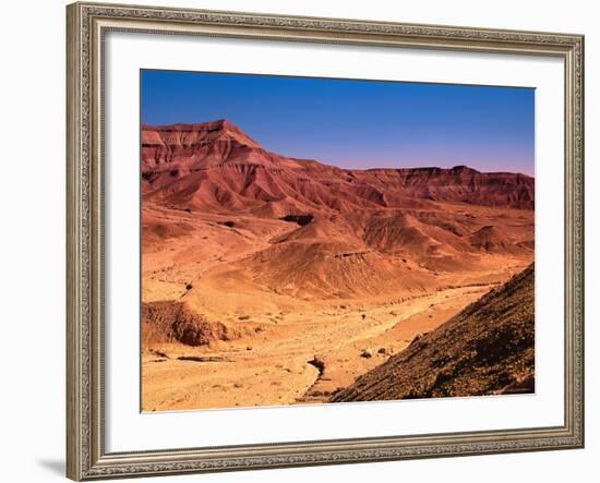 Eroded Badlands, AZ-Gary Conner-Framed Photographic Print