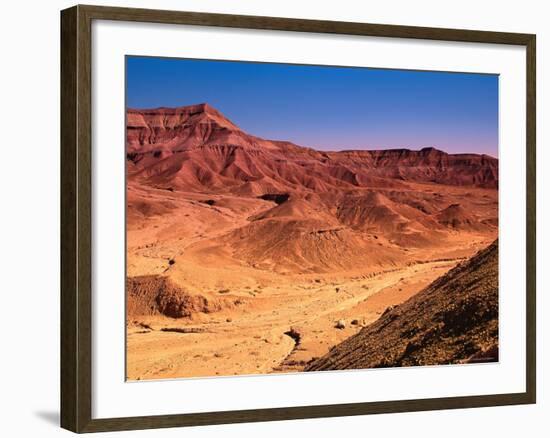 Eroded Badlands, AZ-Gary Conner-Framed Photographic Print