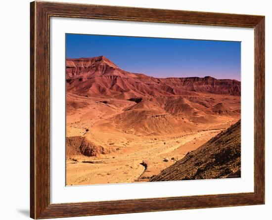 Eroded Badlands, AZ-Gary Conner-Framed Photographic Print