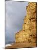 Eroded Cliffs At Burton Bradstock-Adrian Bicker-Mounted Photographic Print