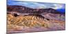 Eroded Mountains at Zabriskie Point, Detah Valley, California-George Oze-Mounted Photographic Print