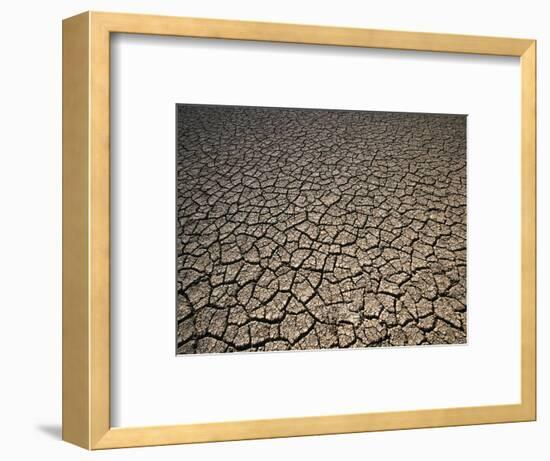 Eroding Ground of Desert-Tim Tadder-Framed Photographic Print