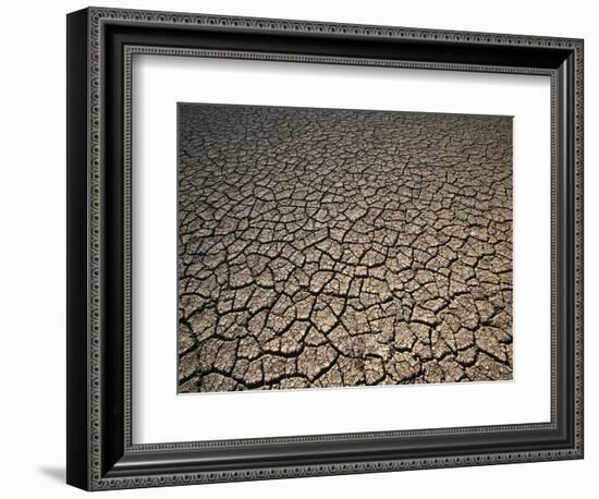 Eroding Ground of Desert-Tim Tadder-Framed Photographic Print