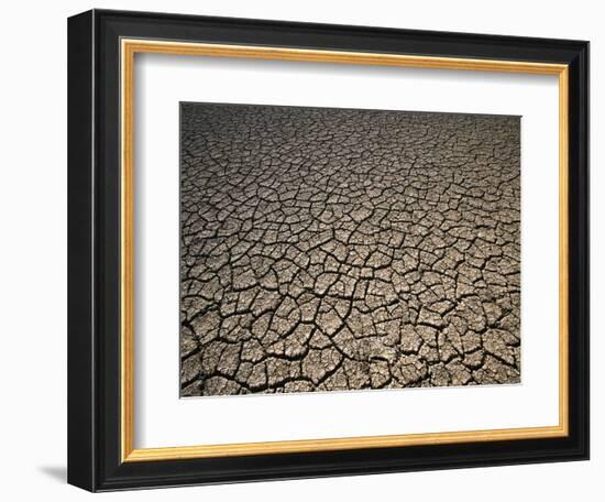 Eroding Ground of Desert-Tim Tadder-Framed Photographic Print