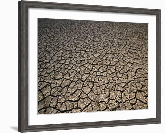 Eroding Ground of Desert-Tim Tadder-Framed Photographic Print