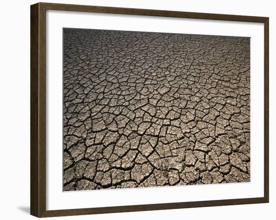 Eroding Ground of Desert-Tim Tadder-Framed Photographic Print