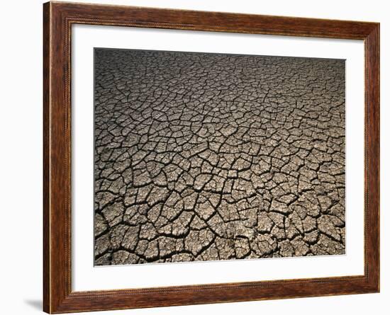 Eroding Ground of Desert-Tim Tadder-Framed Photographic Print